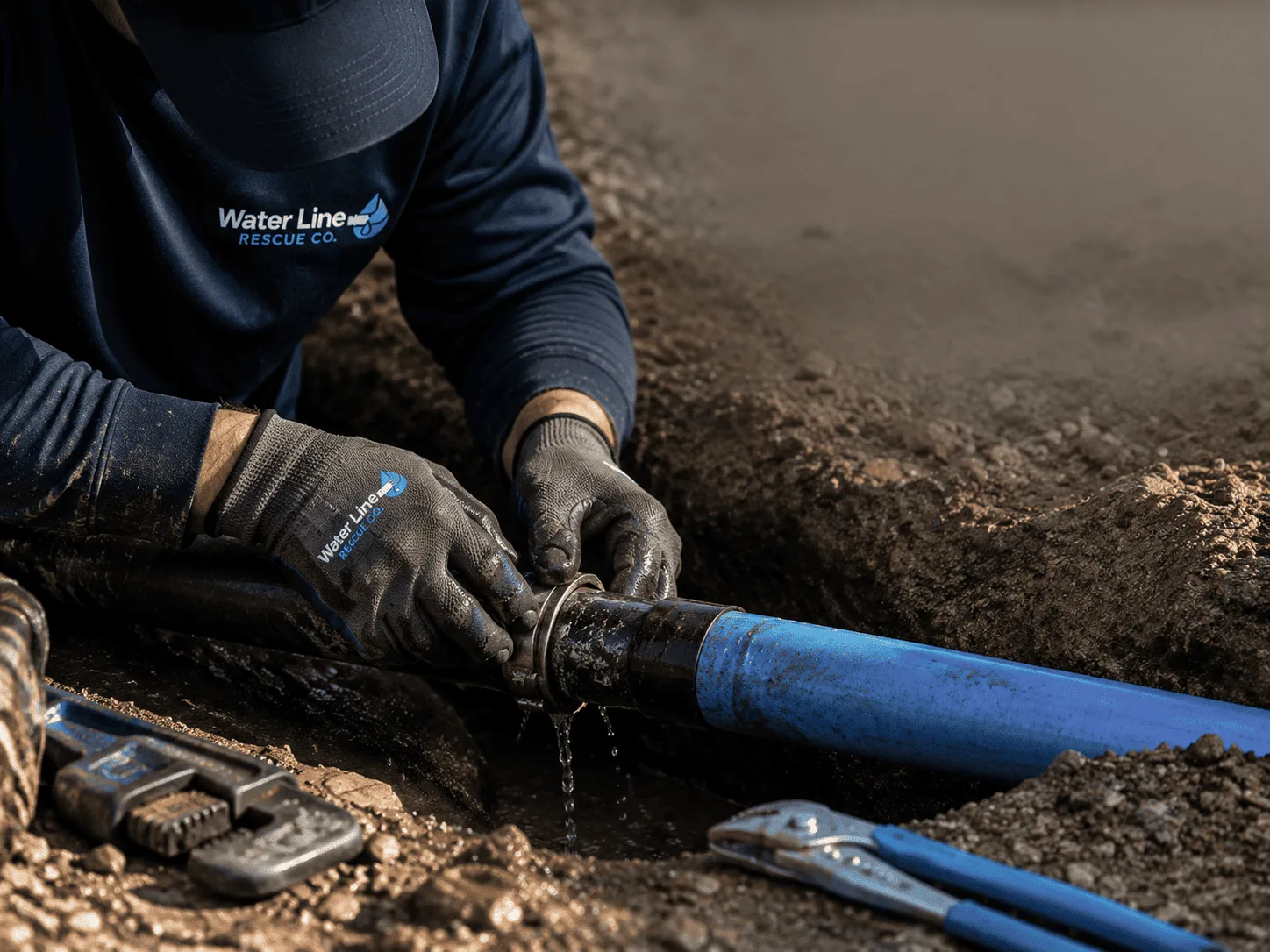Why choose Water Line Repair in Kiowa, OK
